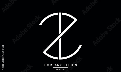 Z, LZ, Abstract Letters Logo Monogram