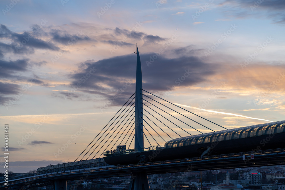 Fototapeta premium bridge over the river