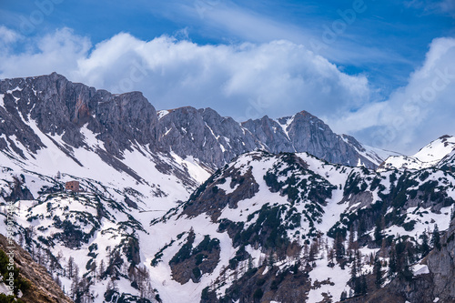 Landscape of the Hochschwab Mountains in the Northern Limestone Alps of Austria. © Szymon Bartosz