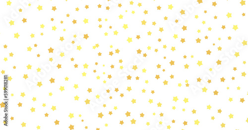 Stars - golden stars - (PNG transparent)