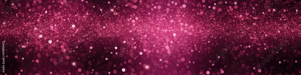 Beautiful Pink Background With Shimmering. Panoramic Banner. Generative AI Beautiful Pink Background With Shimmering. Panoramic Banner. Generative AI