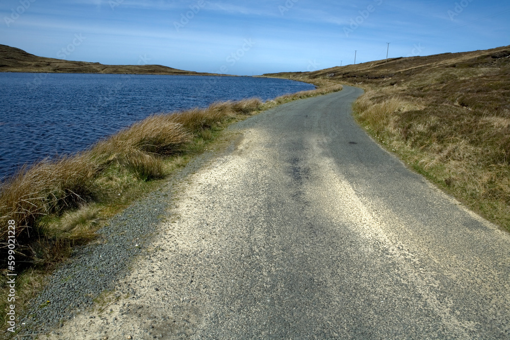 Road to Torneady point - aranmore Island - Arainn Mhor - Donegal - Ireland