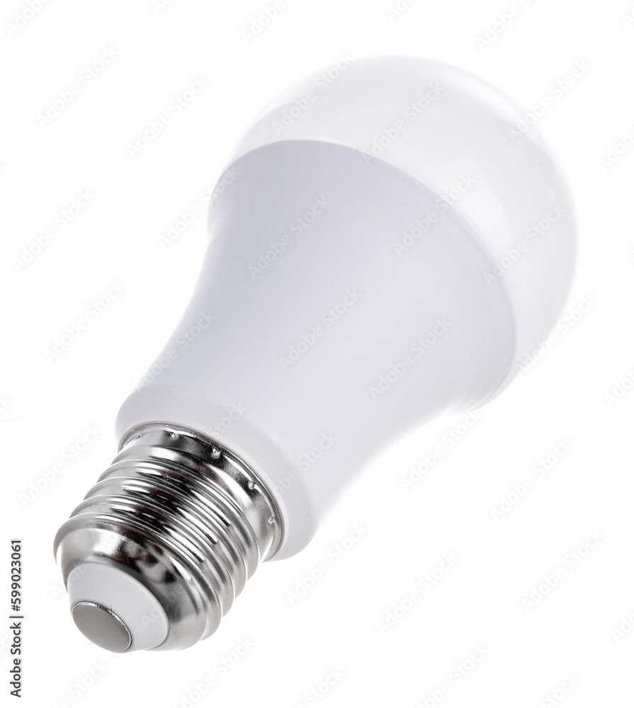 huge white light bulb isolated on white background huge white light bulb isolated on white background