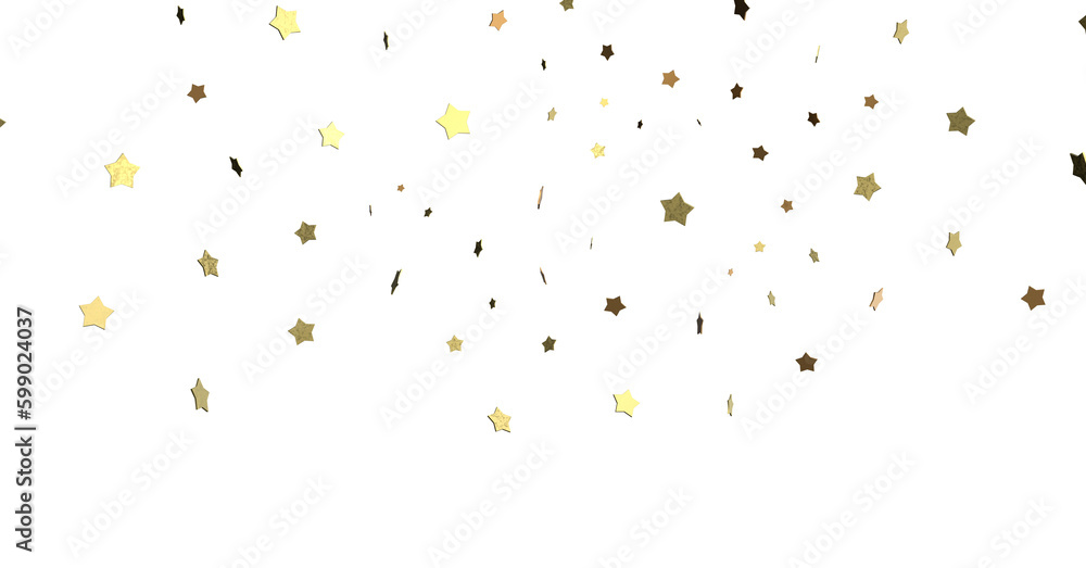 Stars - Holiday golden decoration, glitter frame isolated - (PNG transparent) Stars - Holiday golden decoration, glitter frame isolated - (PNG transparent)