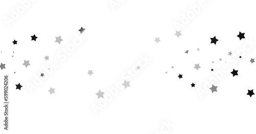 XMAS silver stars - - png transparent © vegefox.com