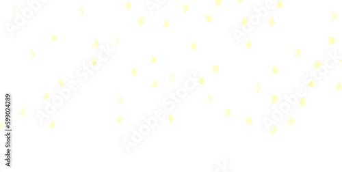 XMAS Stars - golden stars - - PNG transparent