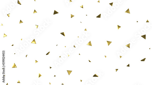 gold confetti