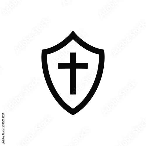 Free Download Antivirus icon. Guard symbol. Shield vector icon. Protection flat sign design. Anti virus shield pictogram. UX UI icon - GFXLoad