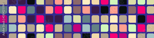 Color checkered squares background abstract illustration