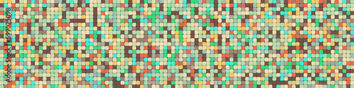 Color checkered squares background abstract illustration
