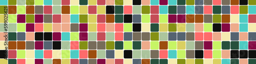 Color checkered squares background abstract illustration