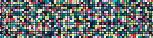 Color checkered squares background abstract illustration