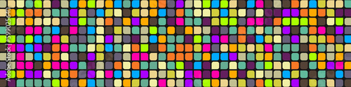 Color checkered squares background abstract illustration