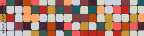 Color checkered squares background abstract illustration