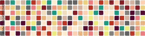 Color checkered squares background abstract illustration
