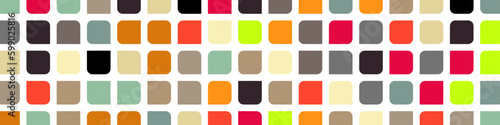 Color checkered squares background abstract illustration