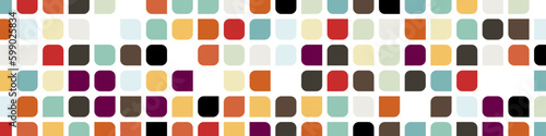 Color checkered squares background abstract illustration