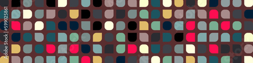 Color checkered squares background abstract illustration