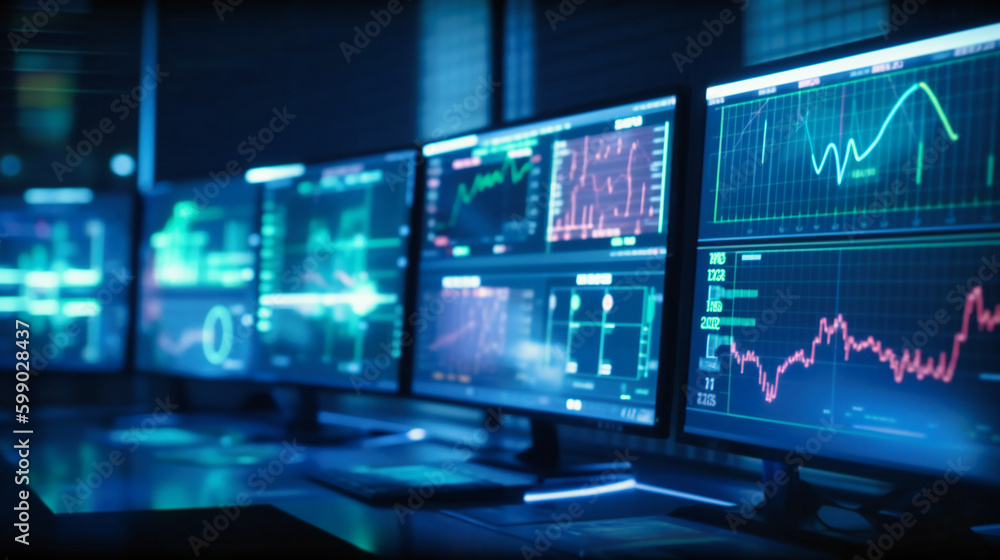Displaying Financial Markets on Blue Monitors Displaying Financial Markets on Blue Monitors