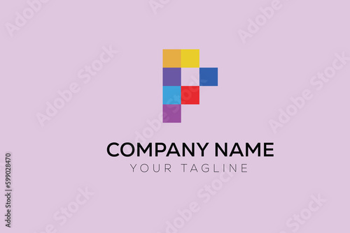 vector elegant logo icon for company
