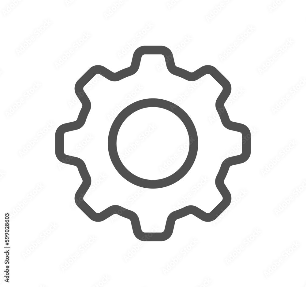 Gear related icon outline and linear vector.
Gear related icon outline and linear vector.