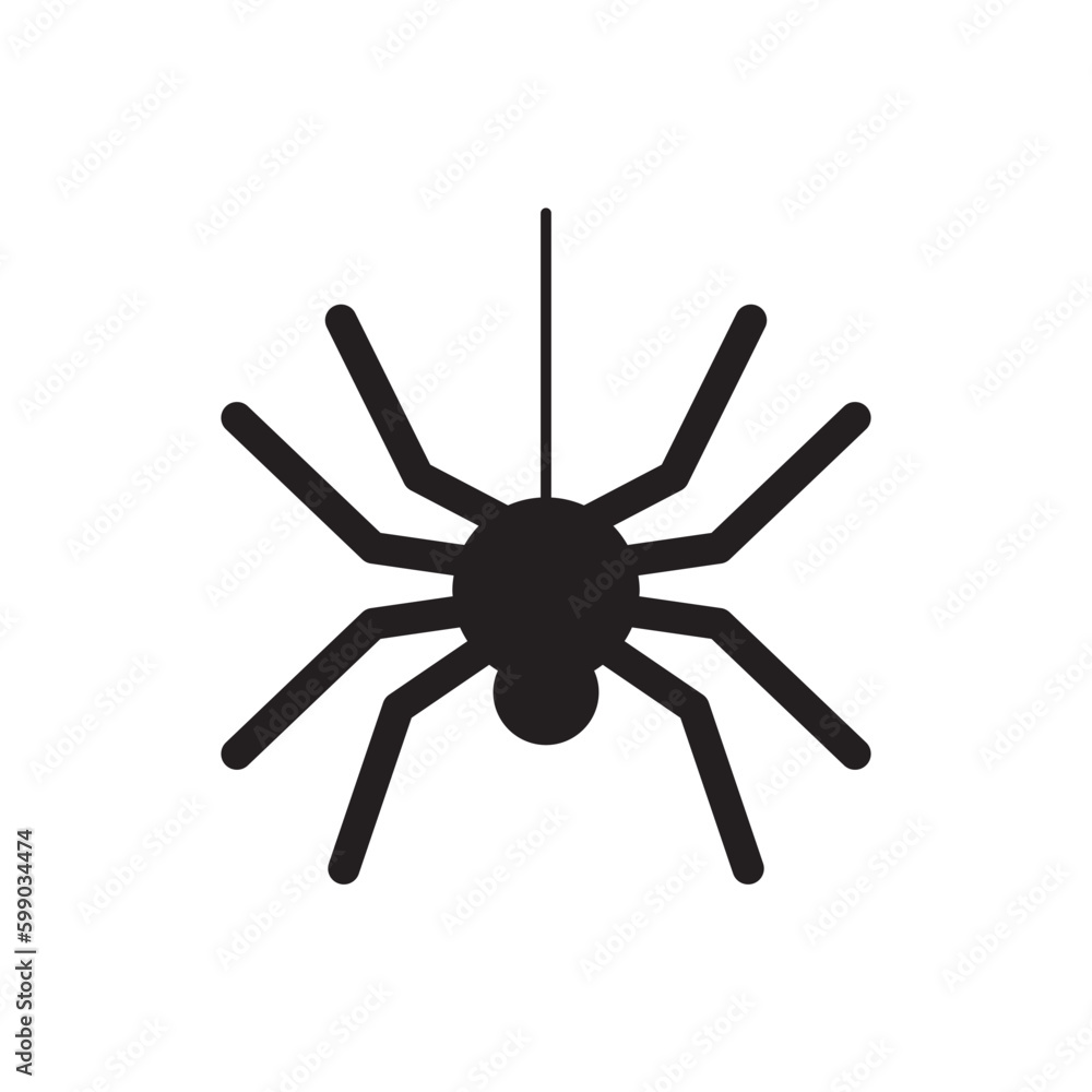 Spider vector icon. Insect flat sign design. Spider symbol pictogram. UX UI icon Spider vector icon. Insect flat sign design. Spider symbol pictogram. UX UI icon