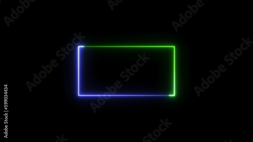 abstract beautiful neon light illustration background