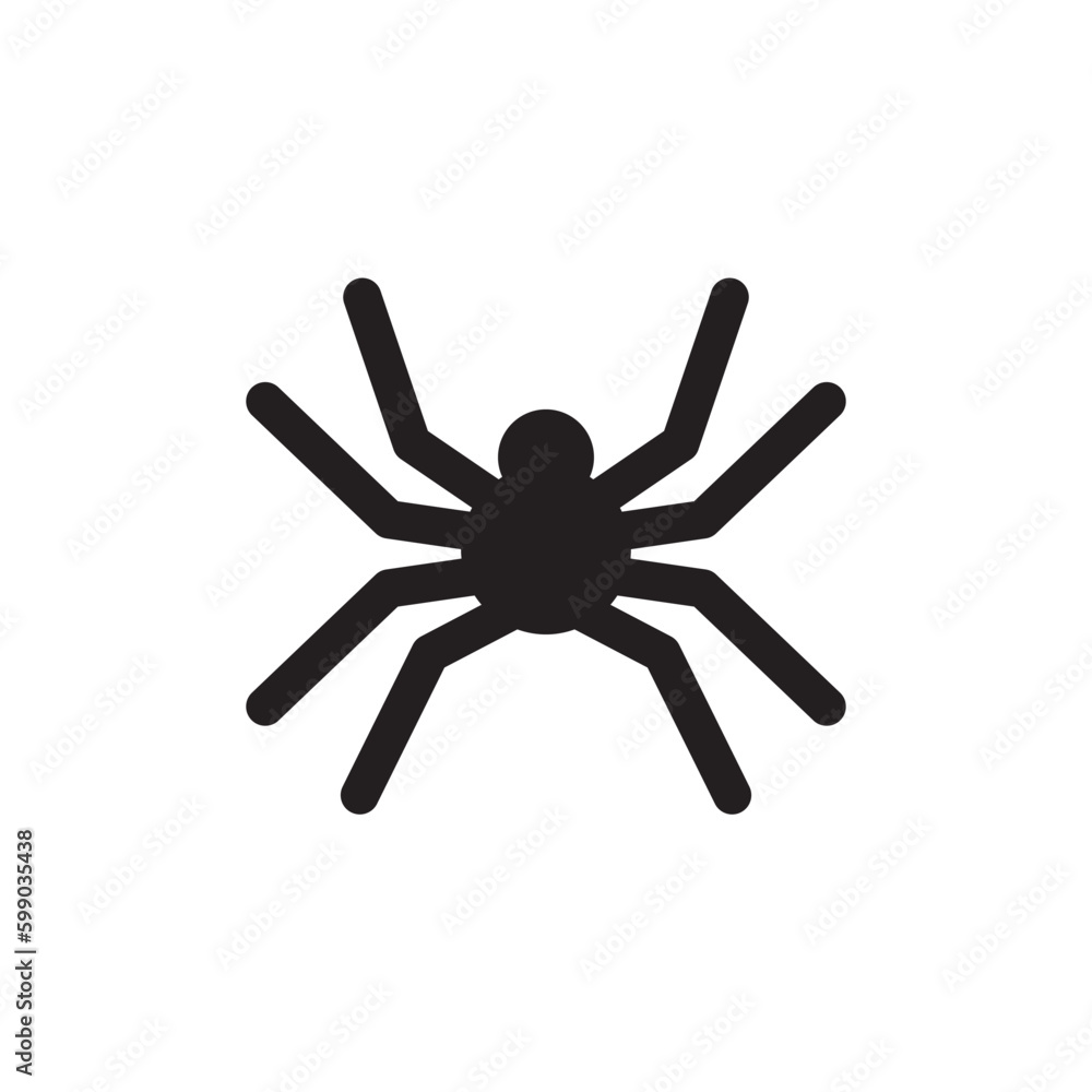 Spider vector icon. Insect flat sign design. Spider symbol pictogram. UX UI icon Spider vector icon. Insect flat sign design. Spider symbol pictogram. UX UI icon
