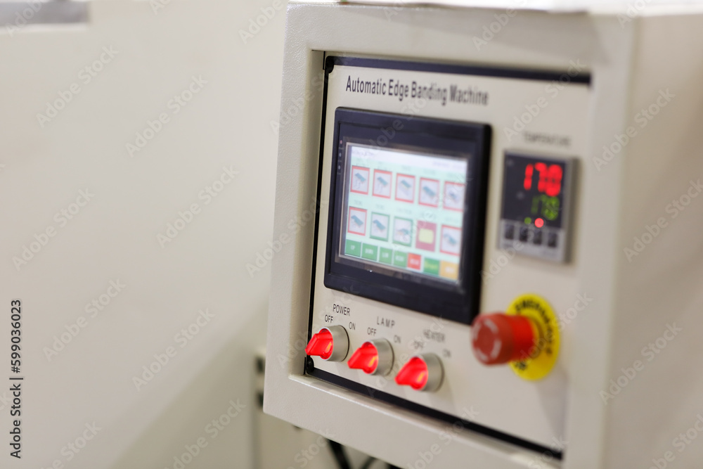 control panel of automatic edge banding machine control panel of automatic edge banding machine