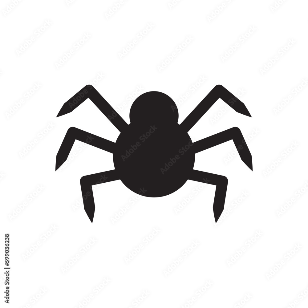 Spider vector icon. Insect flat sign design. Spider symbol pictogram. UX UI icon Spider vector icon. Insect flat sign design. Spider symbol pictogram. UX UI icon