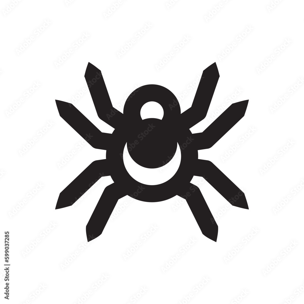 Spider vector icon. Insect flat sign design. Spider symbol pictogram. UX UI icon Spider vector icon. Insect flat sign design. Spider symbol pictogram. UX UI icon