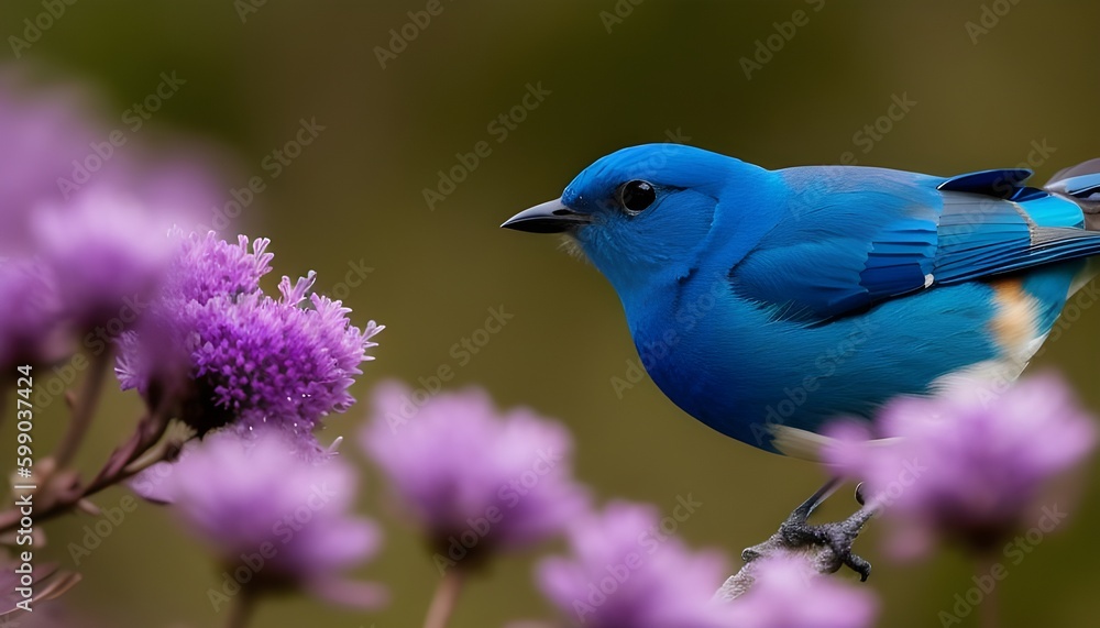 Obraz premium A Blue Bird