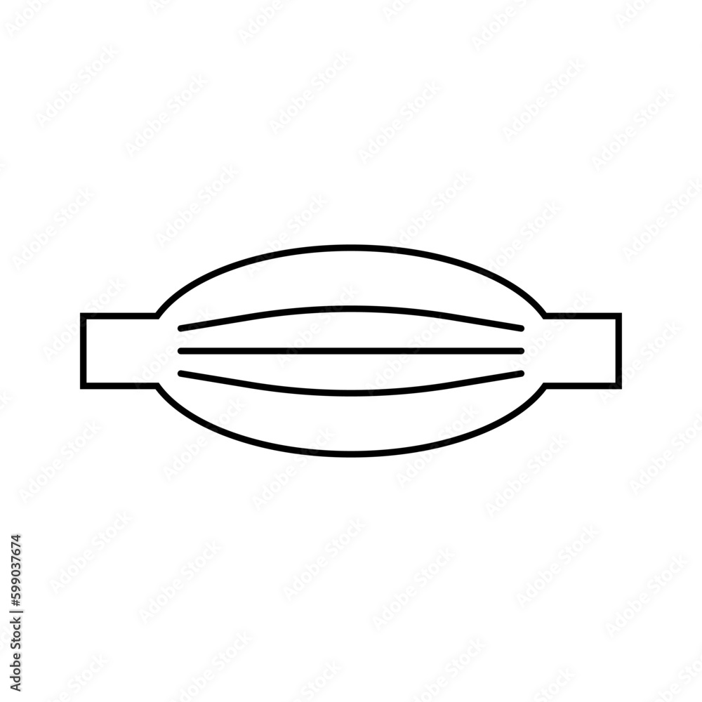 Simple muscle icon. Power. Vector. Simple muscle icon. Power. Vector.
