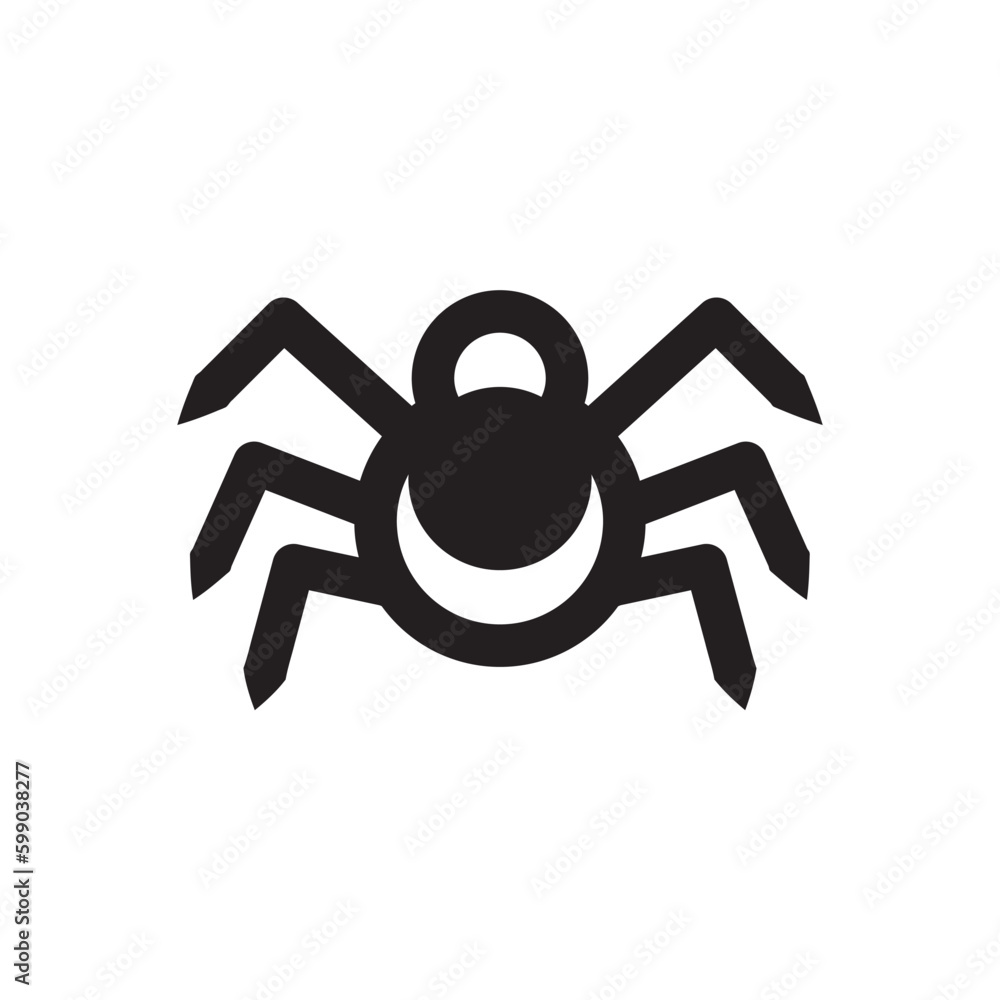 Spider vector icon. Insect flat sign design. Spider symbol pictogram. UX UI icon Spider vector icon. Insect flat sign design. Spider symbol pictogram. UX UI icon