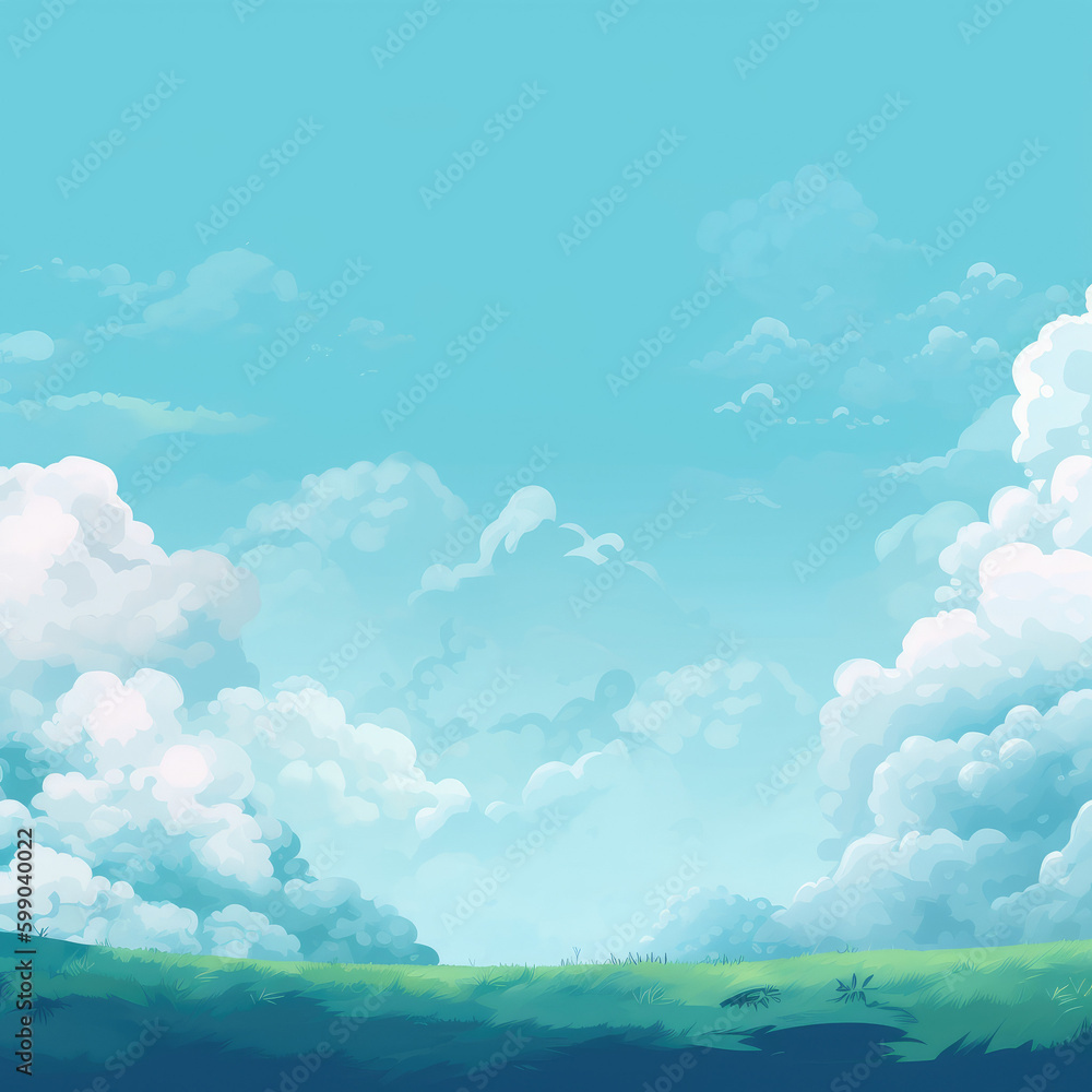 Fototapeta premium sky and clouds background