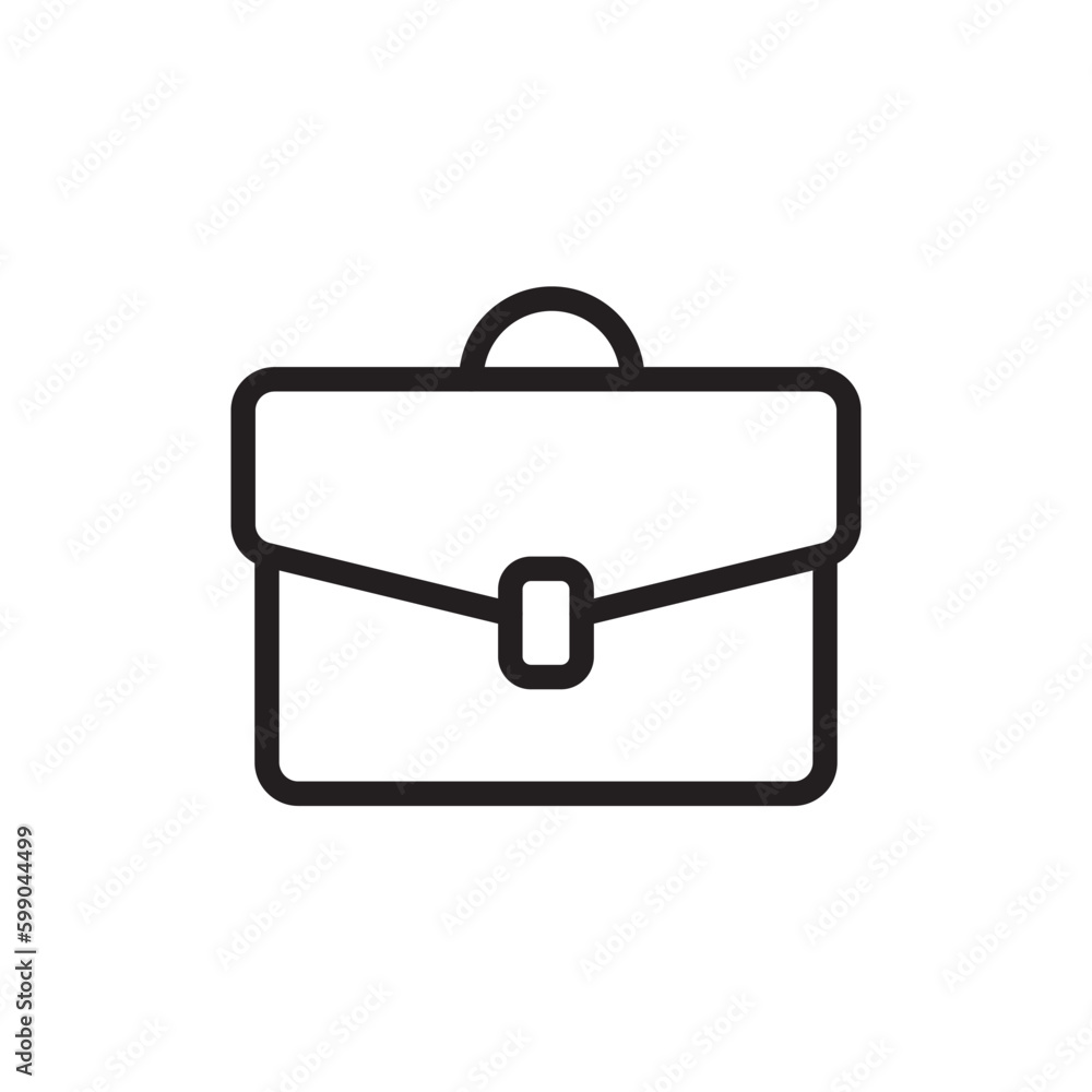 Suitcase vector icon. Diplomat flat sign design. Suitcase symbol. Handbag pictogram. UX UI icon Suitcase vector icon. Diplomat flat sign design. Suitcase symbol. Handbag pictogram. UX UI icon