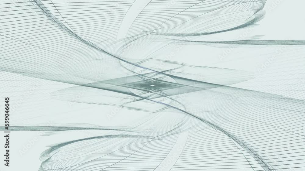 Monochrome abstract background. Geometry shapes, thin lines. Tunnel loop animation. Monochrome abstract background. Geometry shapes, thin lines. Tunnel loop animation.