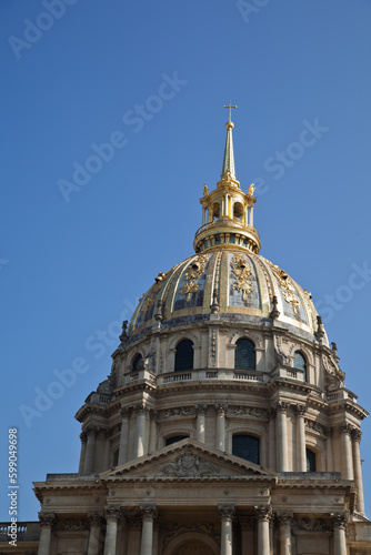 Saint louis de invalides in Paris.