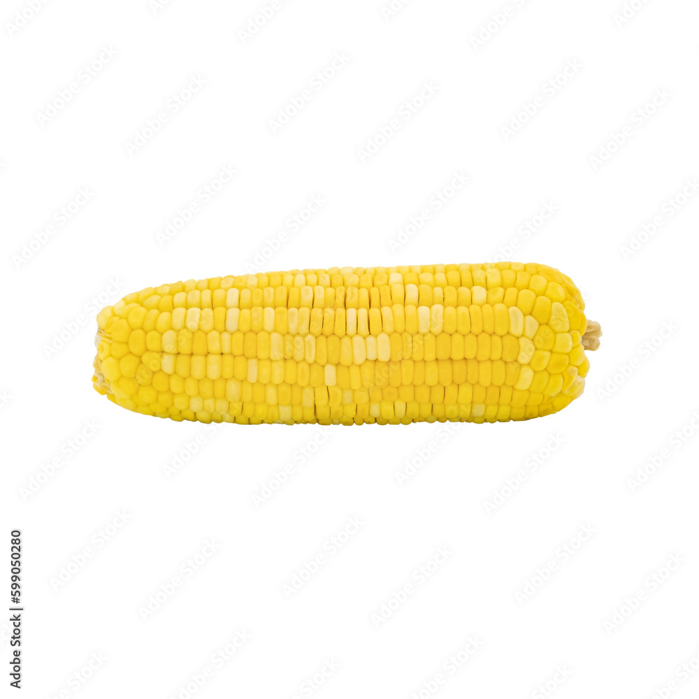 Sweetcorn isolated on transparent background Sweetcorn isolated on transparent background
