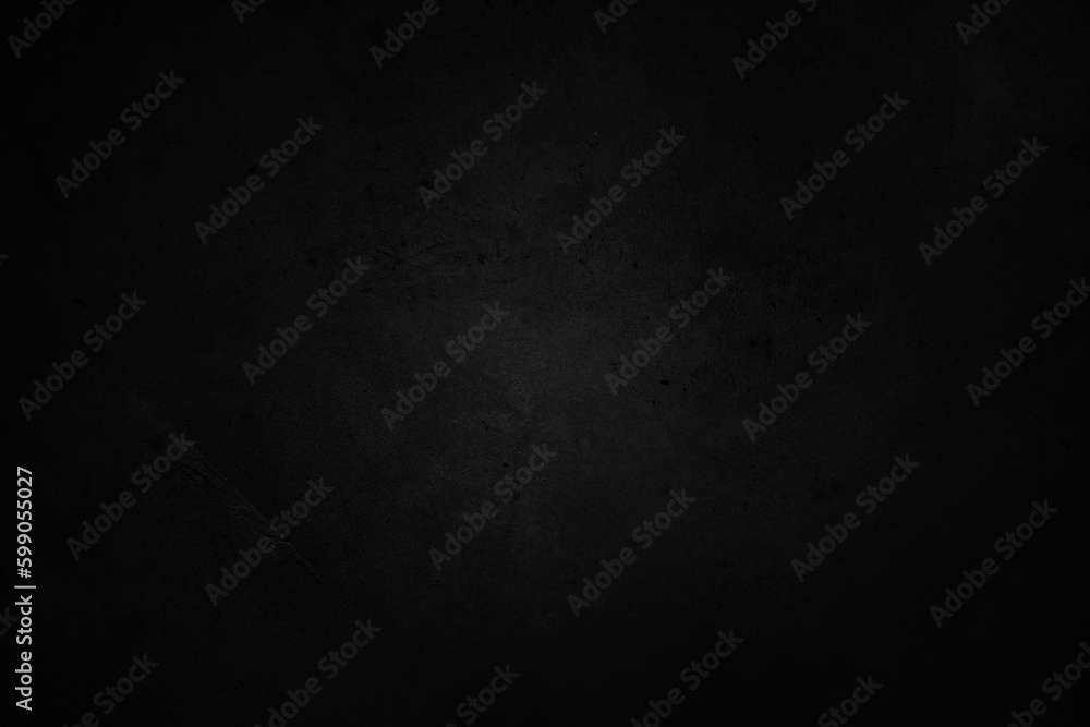 Black textured dark concrete wall background