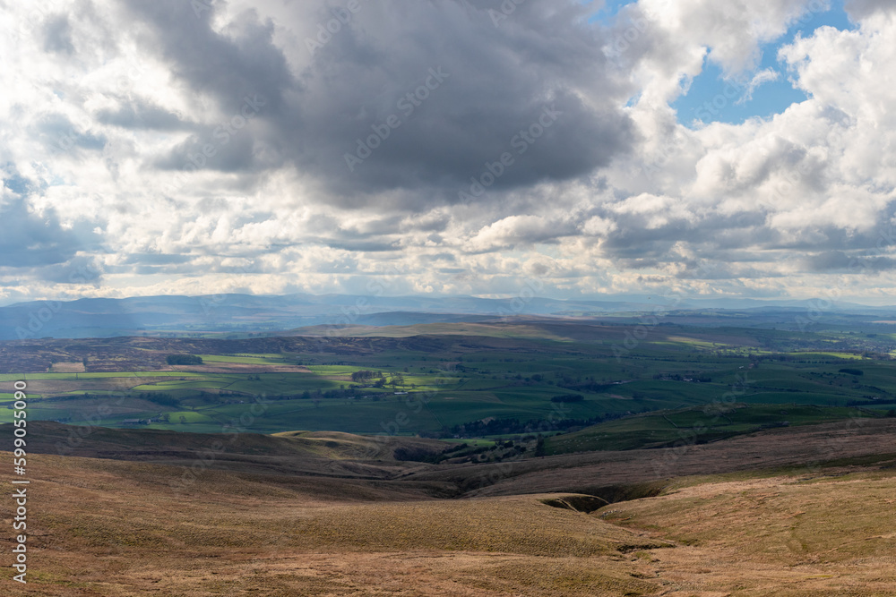 landscape with clouds