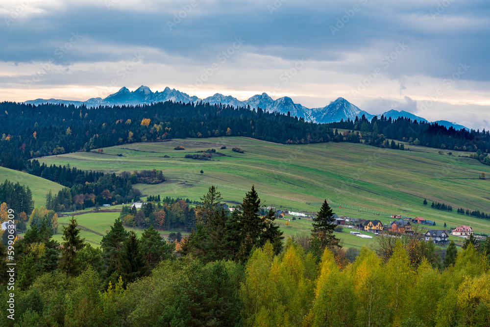 Jesień na podhalu. Autumn in Podhale.