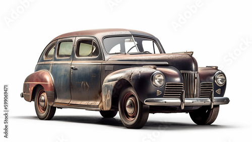 Vintage 1940s Car 