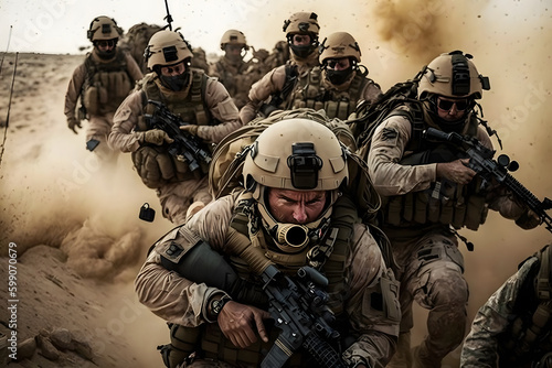 Photographie US Army Special Forces Group soldier