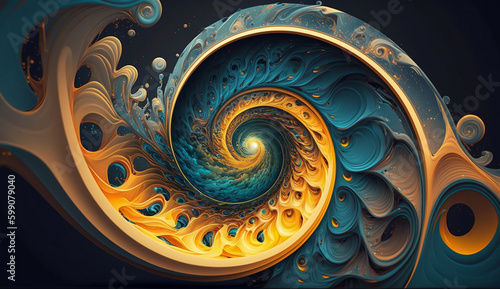 abstract spiral