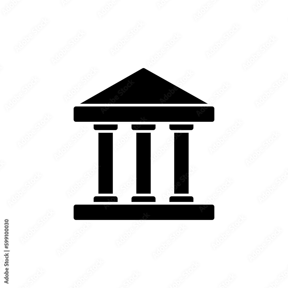 Bank icon vector. bank icon symbol