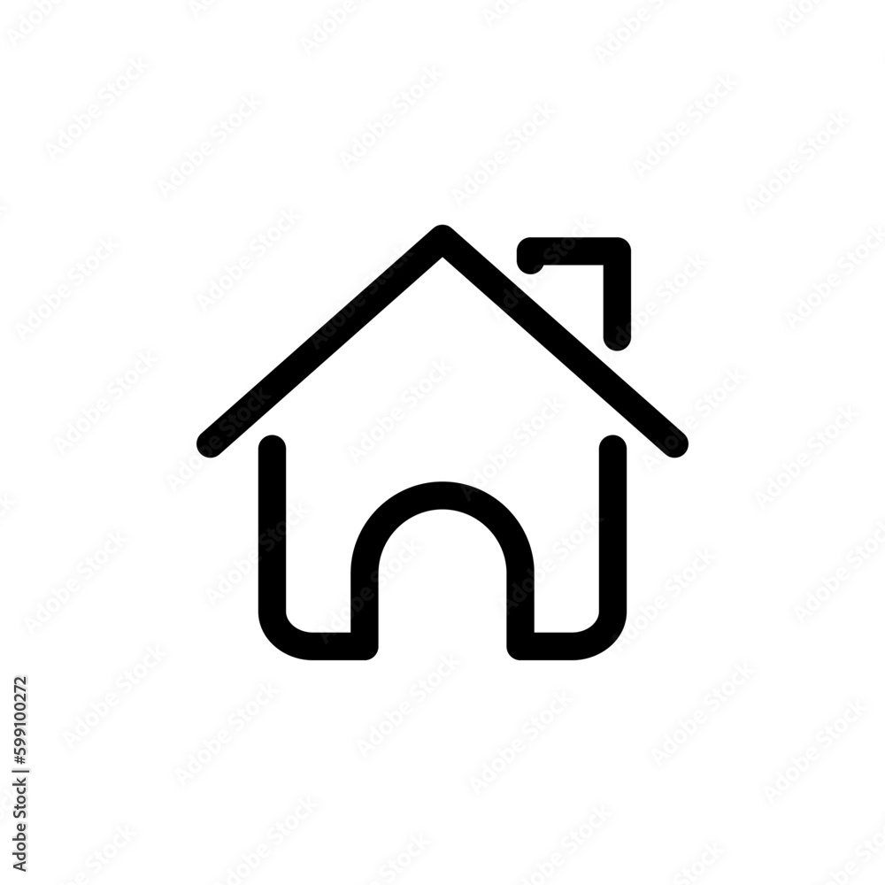 Home icon vector. House vector icon Home icon vector. House vector icon