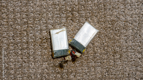 Two Small Lithium Batteries