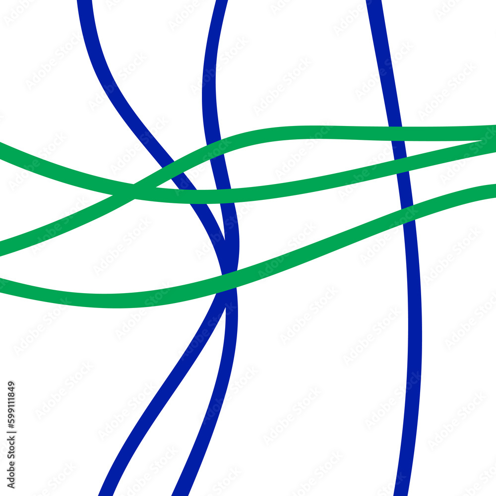 Blue green Minimal Graphic Lines Blue green Minimal Graphic Lines