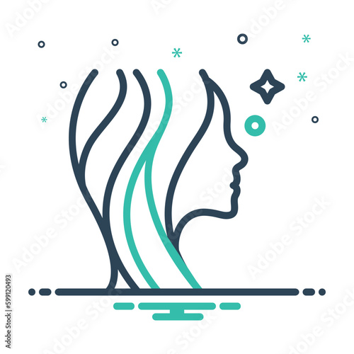 Mix icon for beautiful 